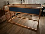 Houten hoogslaper, aanpasbaar naar laagslaper - Ikea Kura, Ophalen, Eenpersoons, Minder dan 160 cm, Zo goed als nieuw