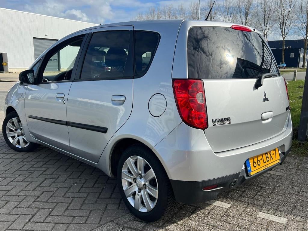 Mitsubishi Colt 1.3 5DRS 2010 LPG G3 Cruise Airco Navi, Voorwielaandrijving, Stof, Colt, Origineel Nederlands
