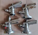 Fustkoppelingen A-schuif, S-Type Sankey, G-Drievlaks, Keykeg, Ophalen of Verzenden, Gebruikt