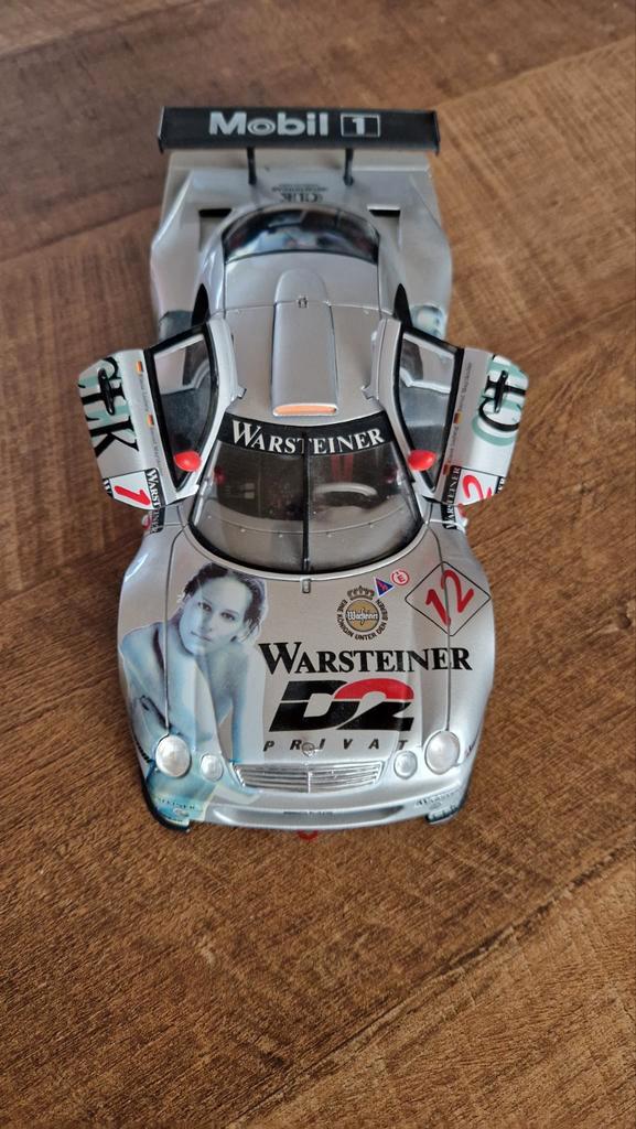 Mercedes GTR warsteiner 1:18, Hobby en Vrije tijd, Modelauto's | 1:24, Zo goed als nieuw, Maisto, Ophalen