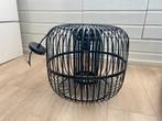 Zwarte rotan hanglamp, Ophalen, Gebruikt, Overige materialen, Minder dan 50 cm