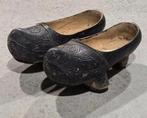 Vintage antieke Franse houten galoshes klompen !, Ophalen of Verzenden