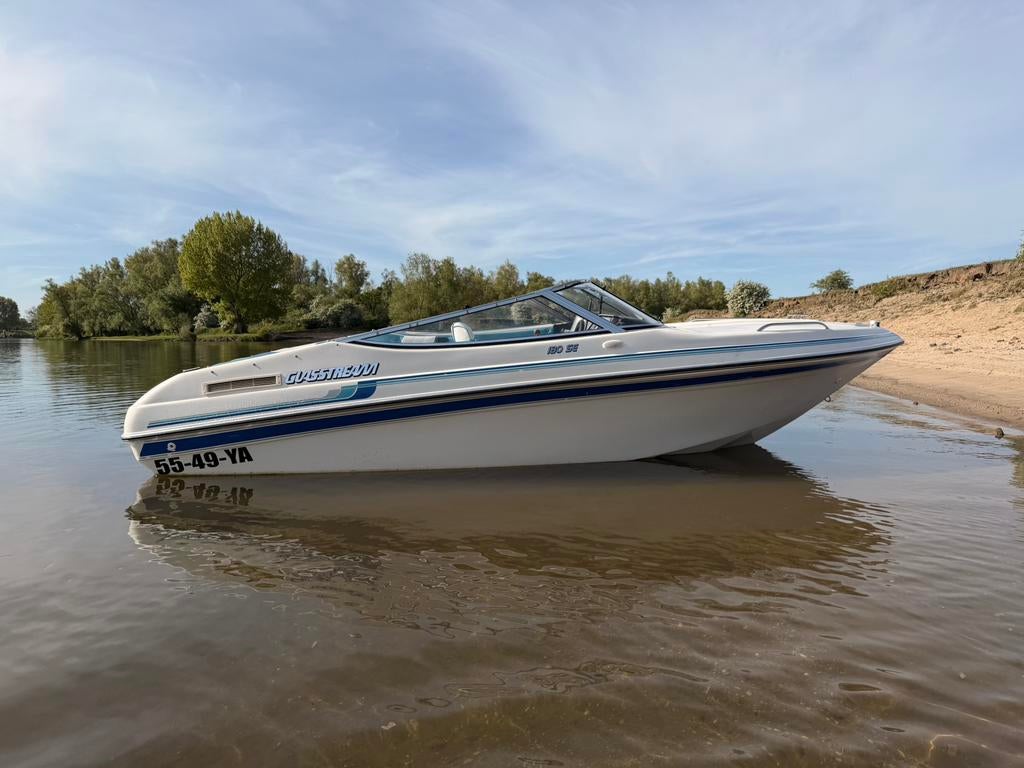 Glasstream 180SE 3.0 Yamaha met trailer, Ophalen, Binnenboordmotor, 120 tot 200 pk, Zo goed als nieuw