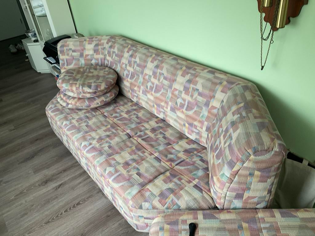 Gratis af te halen: Ruime 3-zits bank, 2.80m lang, Ophalen, 250 tot 300 cm, Gebruikt, Driepersoons