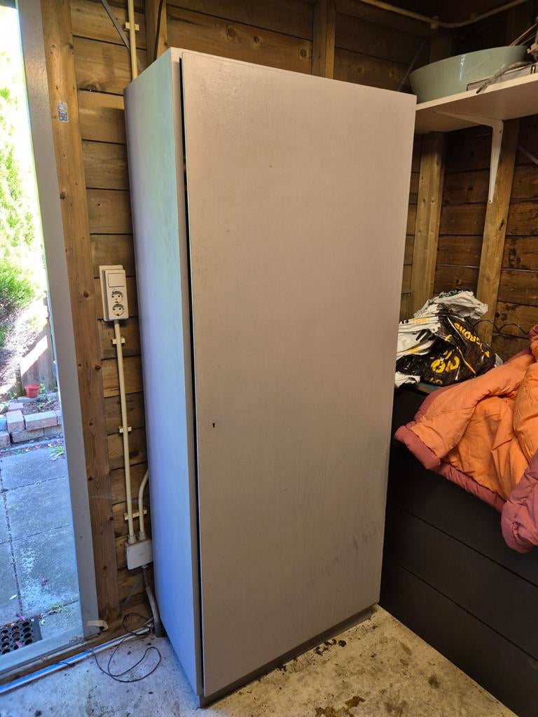 Handige schuur- of washok kast, Ophalen