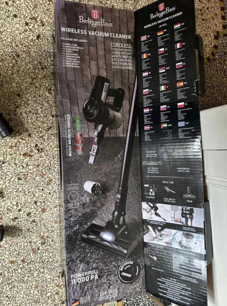 Stofzuiger draadloos Amsterdam, Witgoed en Apparatuur, Stofzuigers, Gebruikt, Stofzuiger, 1600 tot 2000 watt, Reservoir, Ophalen