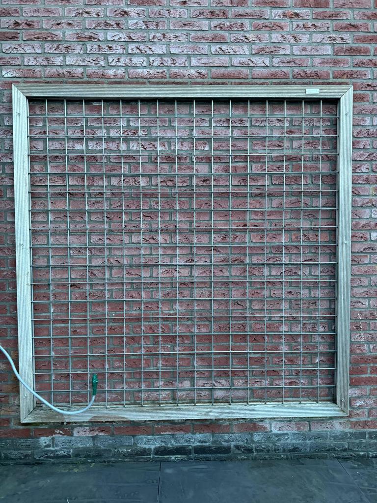 Gaas paneel met frame, Ophalen, 1 tot 2 meter, Minder dan 3 meter, Zo goed als nieuw