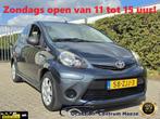 Toyota Aygo 1.0 VVT-i 5drs, NAP! Airco! Lm Velgen! Apk 12-20, Voorwielaandrijving, Euro 5, Stof, Gebruikt