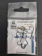 Leonard Fishing Tackle Carbon Vishaak (10 stuks), Ophalen of Verzenden, Nieuw, Haak