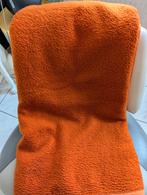 Oranje deken vintage 180 bij 180, Ophalen of Verzenden