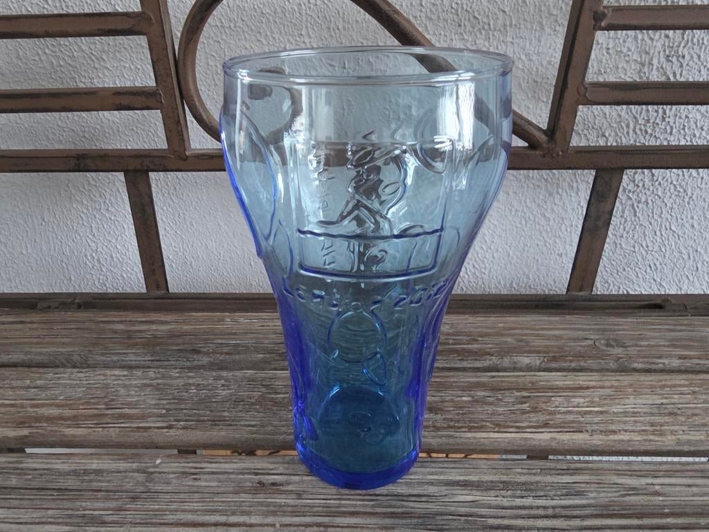 Coca-Cola glas Mc Donalds 2012 Thailand Olympische spelen, Verzamelen, Glas en Borrelglaasjes, Zo goed als nieuw, Frisdrankglas