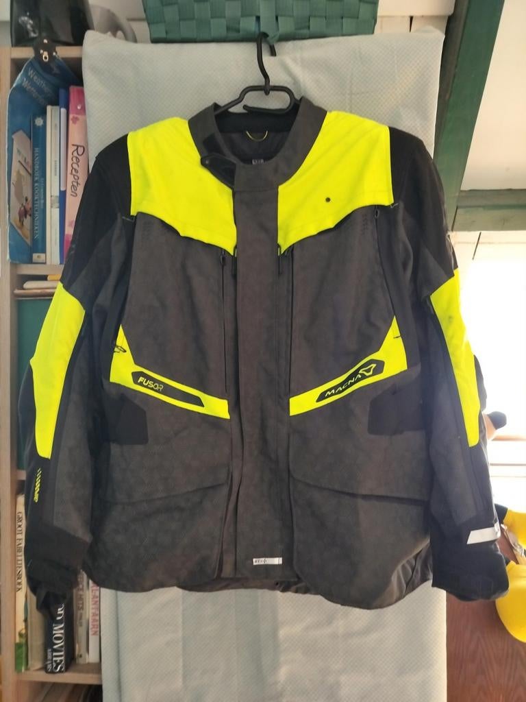 Macna motorjas (Zo goed als nieuw), Ophalen, Tweedehands, Jas | textiel