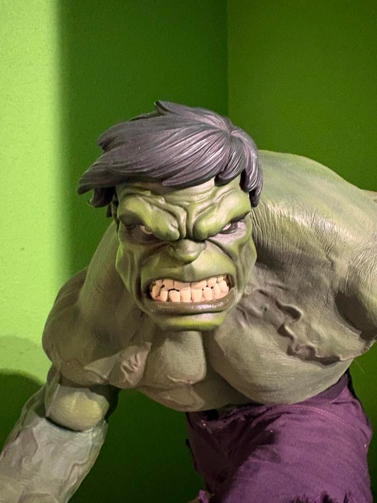 Sideshow Hulk Premium Format Statue, Ophalen of Verzenden, Zo goed als nieuw