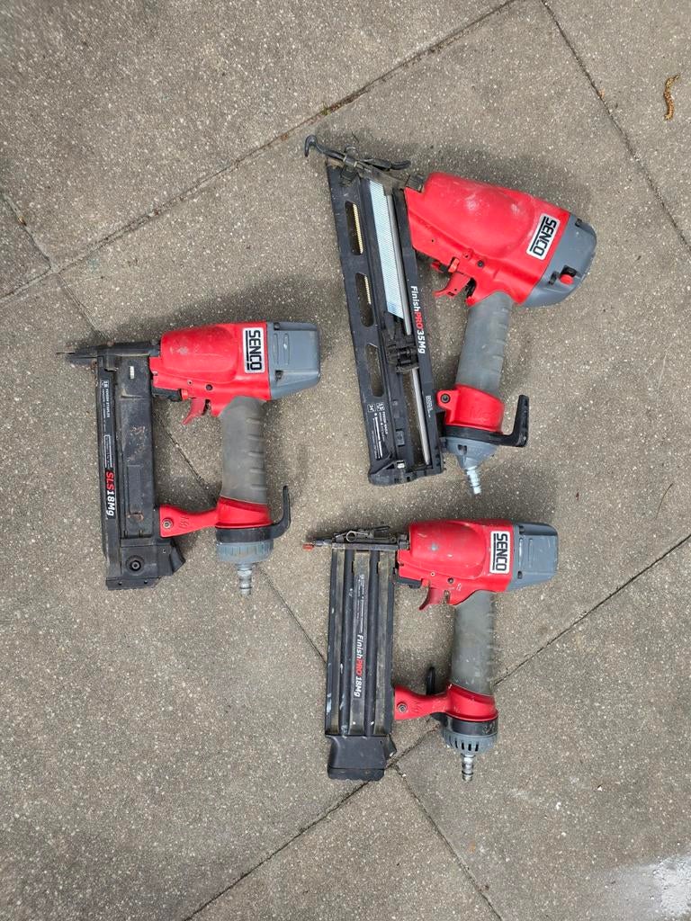 Senco tacker 3PR2012N Pneumatische tackerset in koffer, Doe-het-zelf en Verbouw, Gereedschap | Handgereedschap, Ophalen of Verzenden