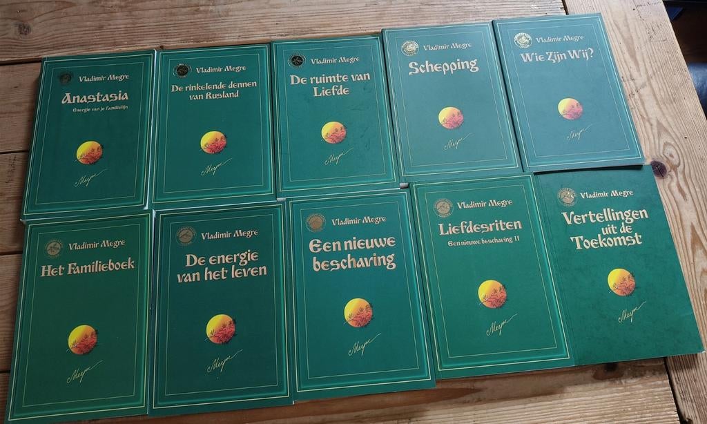 Vladimir Megre anastasia compleet 10 delen zeldzaam, Boeken, Ophalen of Verzenden, Overige onderwerpen