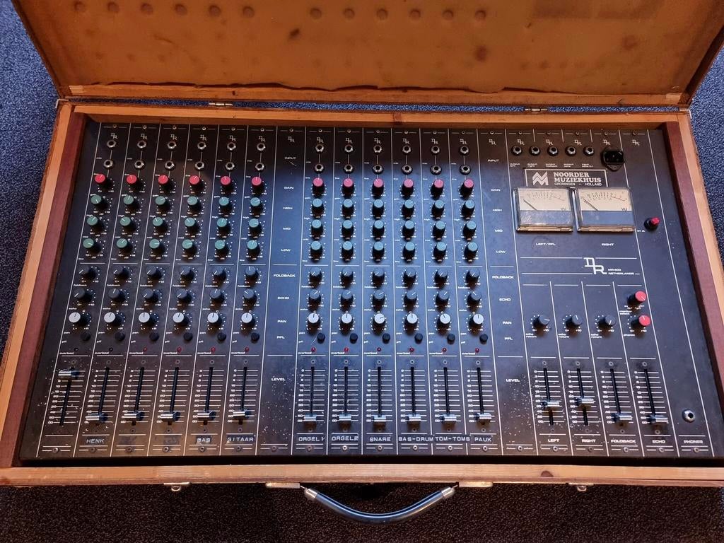 Vintage 12 kanaals D&R mengpaneel, Muziek en Instrumenten, Mengpanelen, Ophalen, Gebruikt, 10 tot 20 kanalen