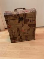 Te koop mooi wijnkoffer., Ophalen, Gebruikt, Minder dan 50 cm
