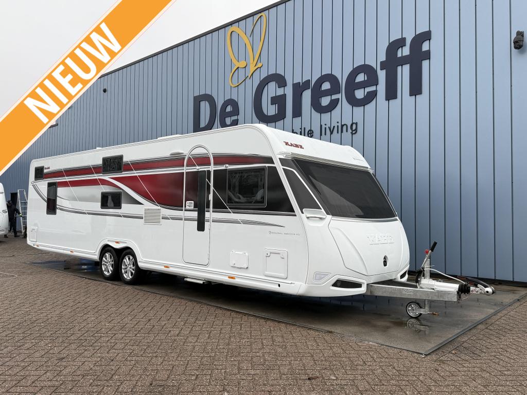 Kabe Imperial 880 BTDL, Caravans en Kamperen, Caravans, Bedrijf, Treinzit, Kabe, Overige typen