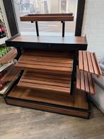 Winkelkast met planken, Ophalen