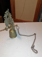 Een mooie koperen deurbel. 7x24cm, Antiek en Kunst, Antiek | Koper en Brons, Ophalen of Verzenden, Koper