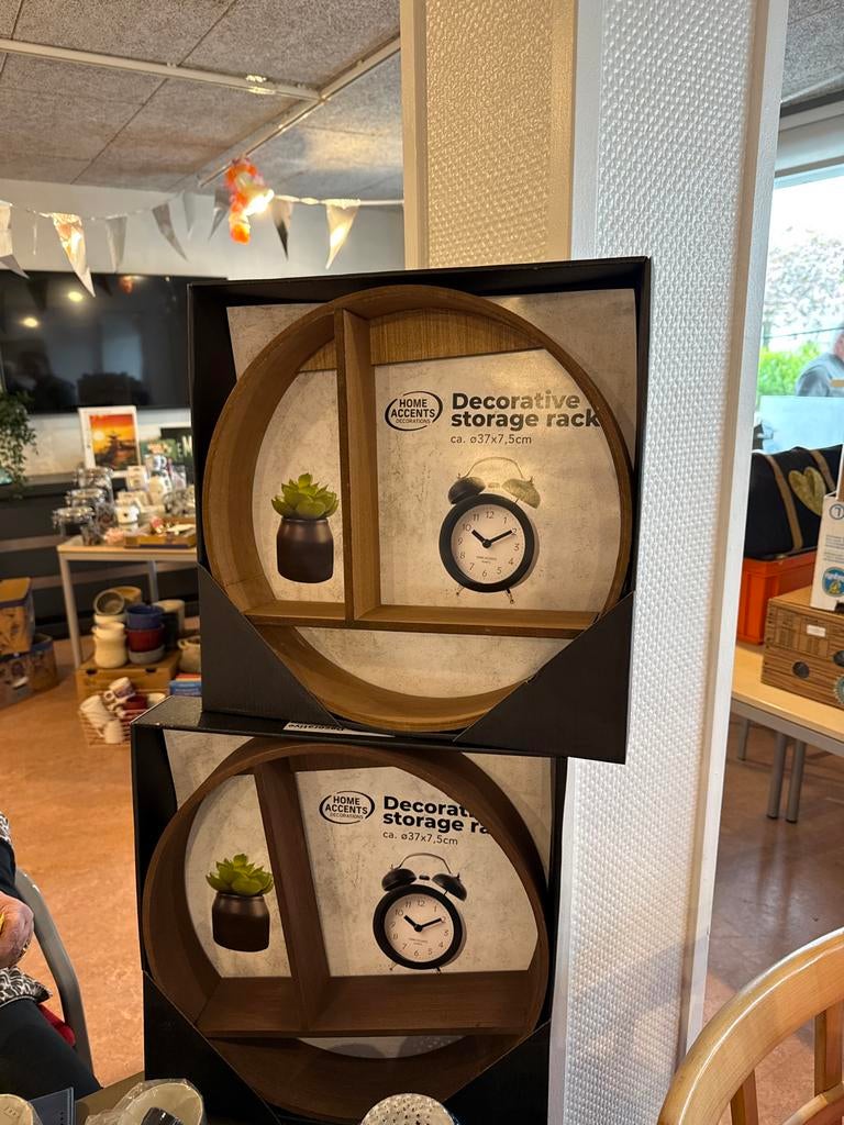 Rond wandrek van hout, Huis en Inrichting, Hout, Ophalen of Verzenden, Bruin, Nieuw