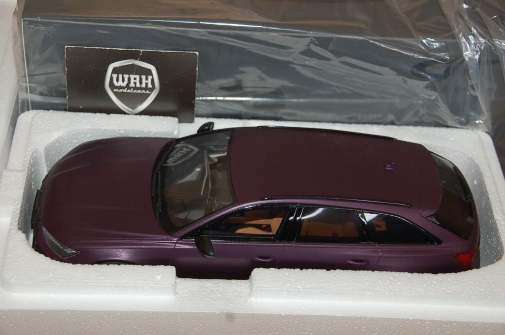 1:18 AUDI RS6 AVANT C8 2020 purple GT spirit GT825 WRH, Hobby en Vrije tijd, Modelauto's | 1:18, Verzenden, Zo goed als nieuw