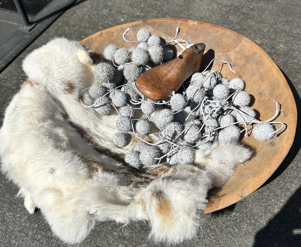 Decoratieve houten schaal, Schaal, Rond, Ophalen of Verzenden, Zo goed als nieuw