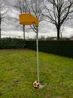 Korfbalpaal + korfbal (gras), Sport en Fitness, Korfbal, Ophalen, Zo goed als nieuw, Korf of Paal