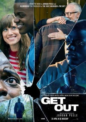 GET   OUT      filmposter., Verzamelen, Posters, Nieuw, Film en Tv, A1 t/m A3, Rechthoekig Staand, Verzenden