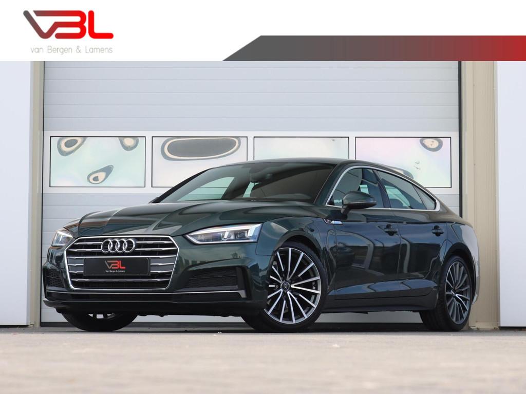 Audi A5 Sportback 2.0 35 TFSI Sport S-Line, Auto's, Gebruikt, 4 cilinders, Leder en Stof, Origineel Nederlands