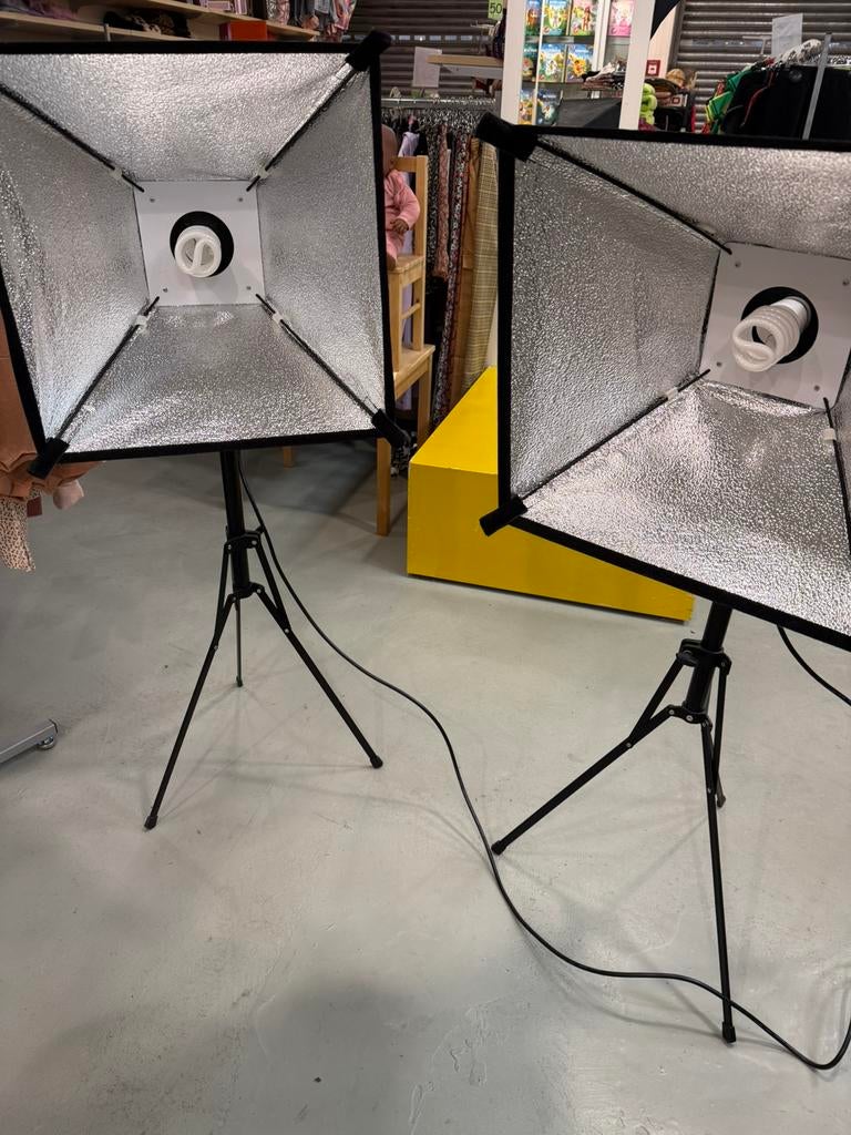 Bowens Uni-Lite Set Professionele Fotolampen, Gebruikt, Onbekend, Ophalen, Bowens