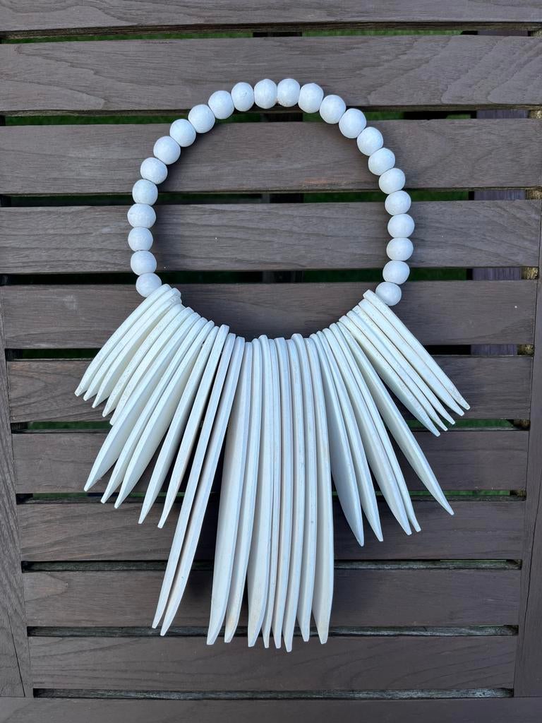 Prachtige Wooden Cuttlefish Boho wanddecoratie, Ophalen of Verzenden, Nieuw