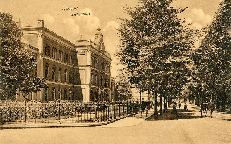 UTRECHT – Ziekenhuis Catharijnesingel 1915 (VK323), Verzamelen, Verzenden, Voor 1920, Ongelopen, Utrecht