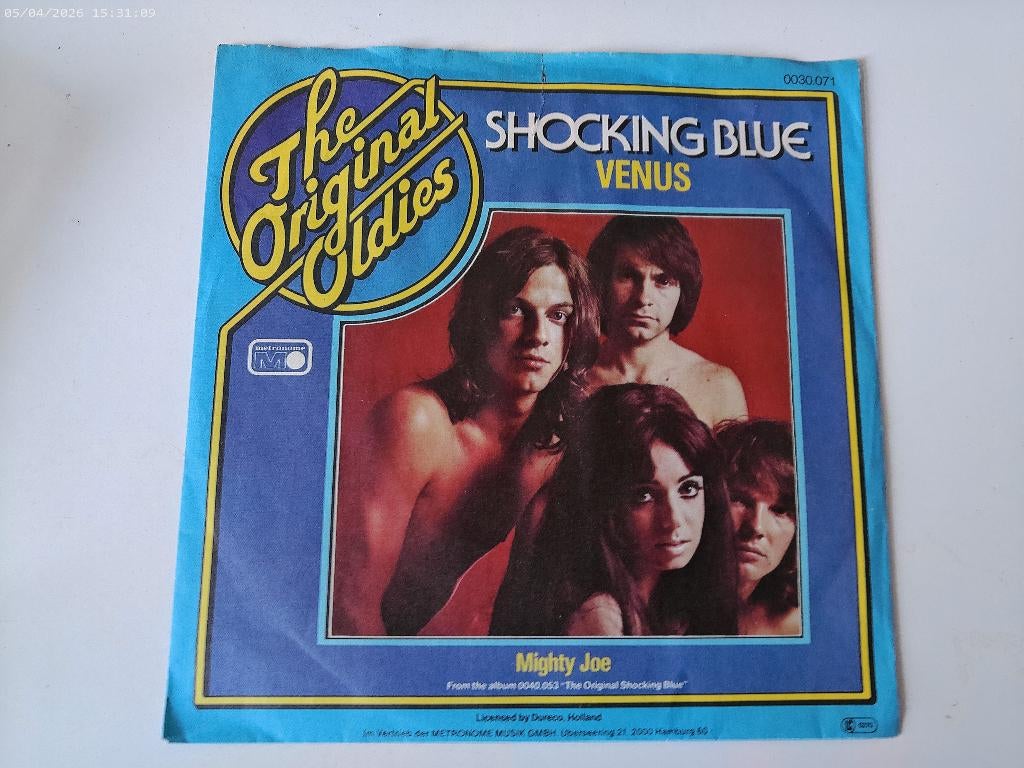 Shocking Blue - Venus / Mighty Joe, Gebruikt, 7 inch, Single, Ophalen of Verzenden