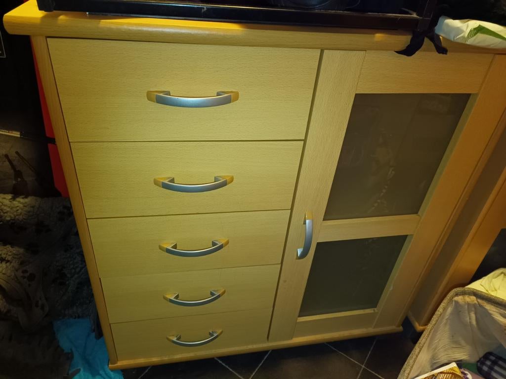 Kastje met melk plastic, Huis en Inrichting, Kasten | Ladekasten, Ophalen, 25 tot 50 cm, 50 tot 100 cm, Minder dan 100 cm
