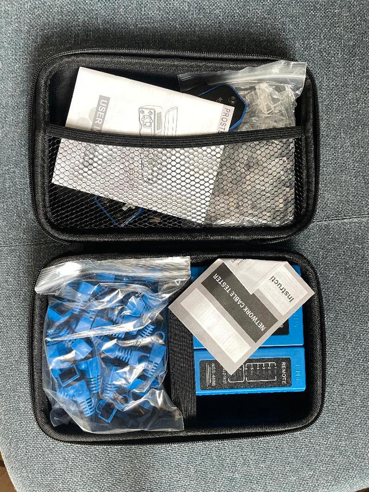 Proster RJ45 network crimping tool kit, Doe-het-zelf en Verbouw, Gereedschap | Handgereedschap, Zo goed als nieuw, Ophalen