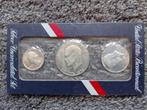 Usa Bicentennial Silver dollar Uncirculated Set 1976, Postzegels en Munten, Munten | Amerika, Ophalen of Verzenden, Noord-Amerika