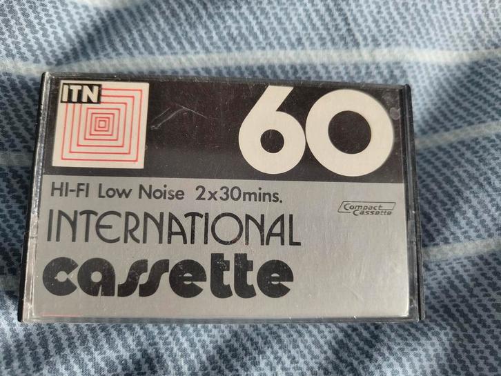 ITN International Cassette 60 - Hi-Fi Low Noise, Cd's en Dvd's, Cassettebandjes, Gebruikt, Onbespeeld, Overige genres, 1 bandje