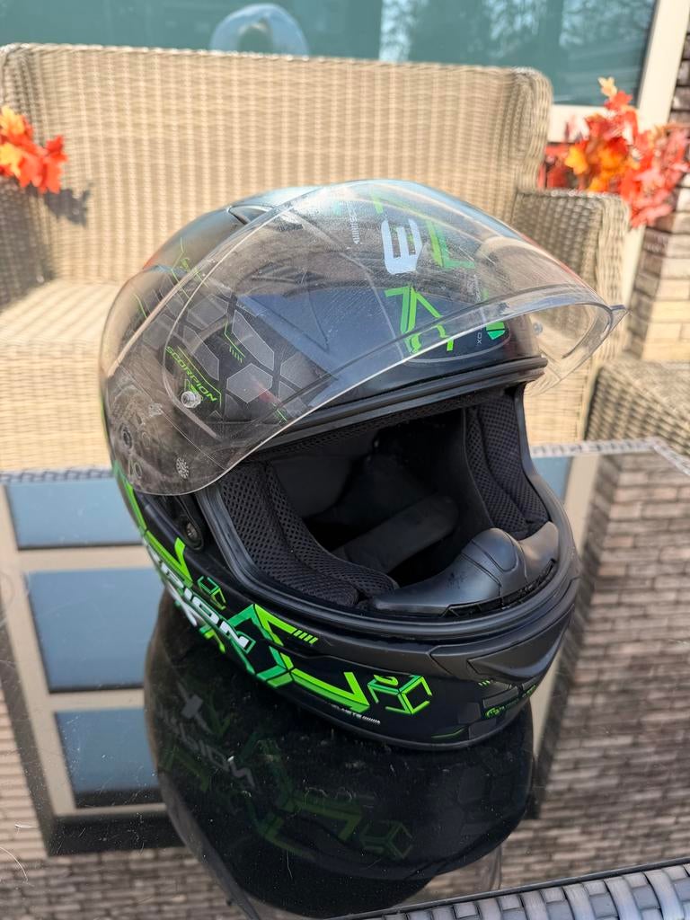 Scorpion EXO-390 motorhelm, Motoren, Kleding | Motorhelmen, Ophalen of Verzenden, Tweedehands, Integraalhelm, Overige merken