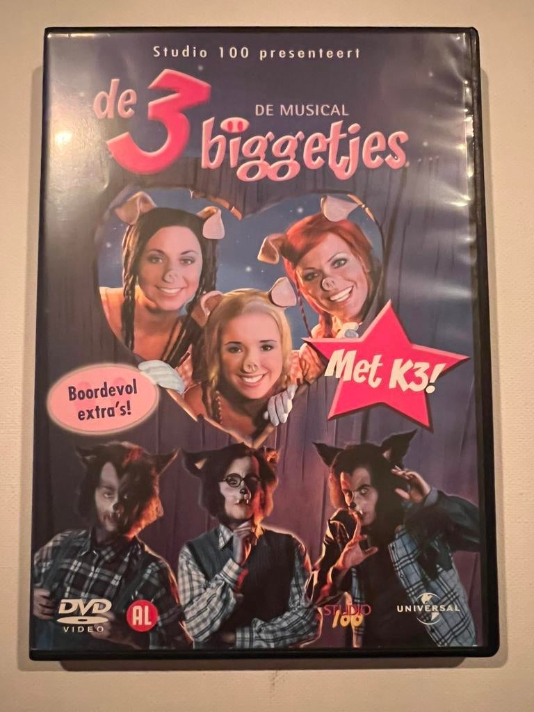 De 3 biggetjes, Alle leeftijden, Verzenden, Zo goed als nieuw, Actie en Avontuur