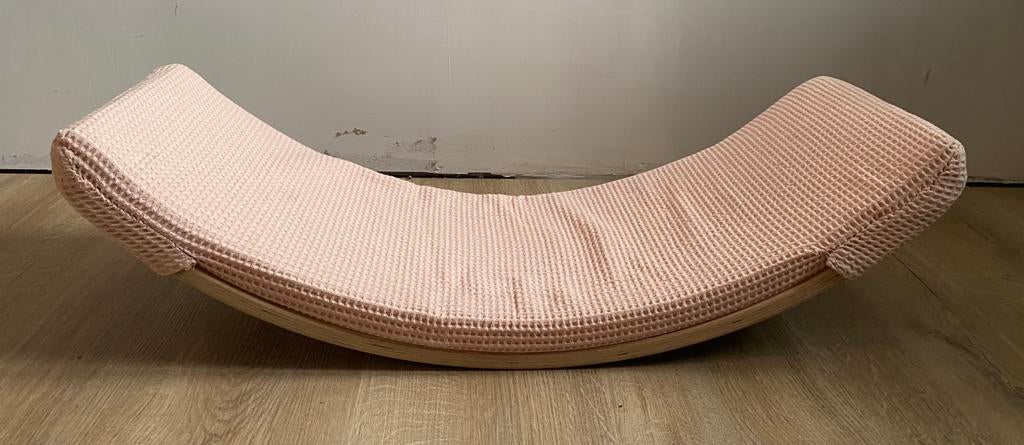 Wobbel original | grijs vilt | kussen | ophalen/verzenden, Kinderen en Baby's, Speelgoed | Houten speelgoed, Ophalen of Verzenden