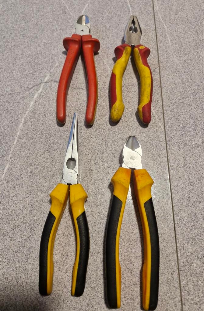 Tangen knip tangen, puntbektang en combinatietang, Ophalen of Verzenden