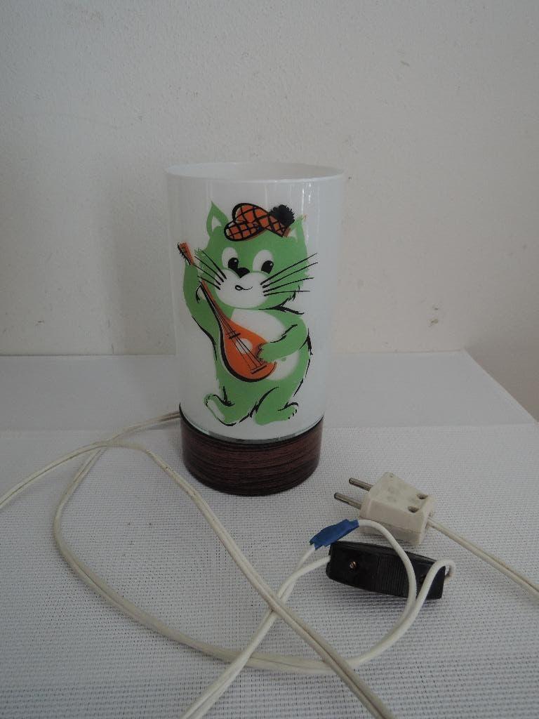 Vintage lampje voor de kinderkamer, Ophalen of Verzenden, Gebruikt, Lamp