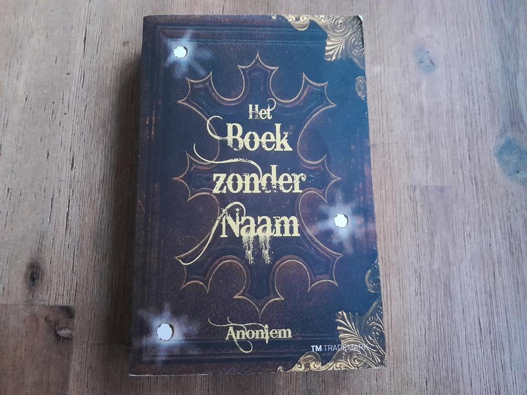 Anoniem/ Het boek zonder naam, Boeken, Ophalen of Verzenden, Gelezen