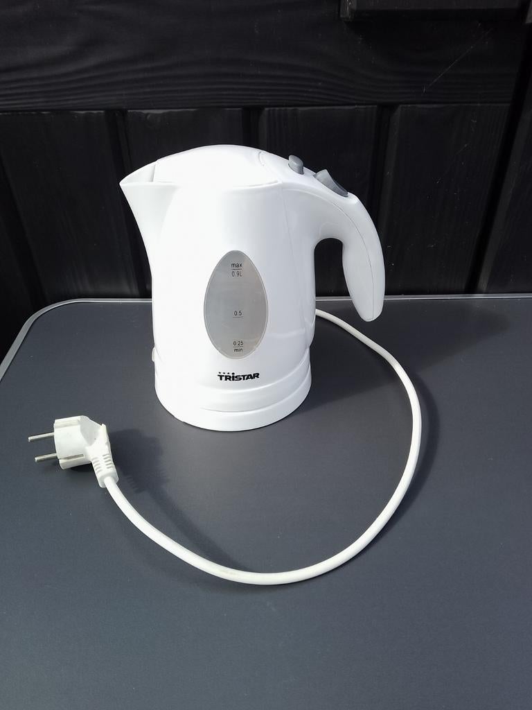 Tristar waterkoker 0,9L draadloos, Minder dan 1 liter, Ophalen of Verzenden, Zo goed als nieuw, Draadloos
