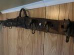 Unieke kapstok met paardenhoofden, Wandkapstok, Gebruikt, Ophalen of Verzenden, Minder dan 100 cm
