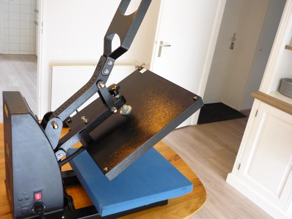 Transferpers , Heat press, Kleding hittepers, Hobby en Vrije tijd, Kledingapplicaties en Hotfix, Ophalen, Nieuw, Overige typen