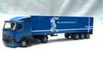 Lion Volvo FH + oplegger Blue Band / Veilig verkeer., Ophalen of Verzenden, Nieuw, Bus of Vrachtwagen, Lion Toys