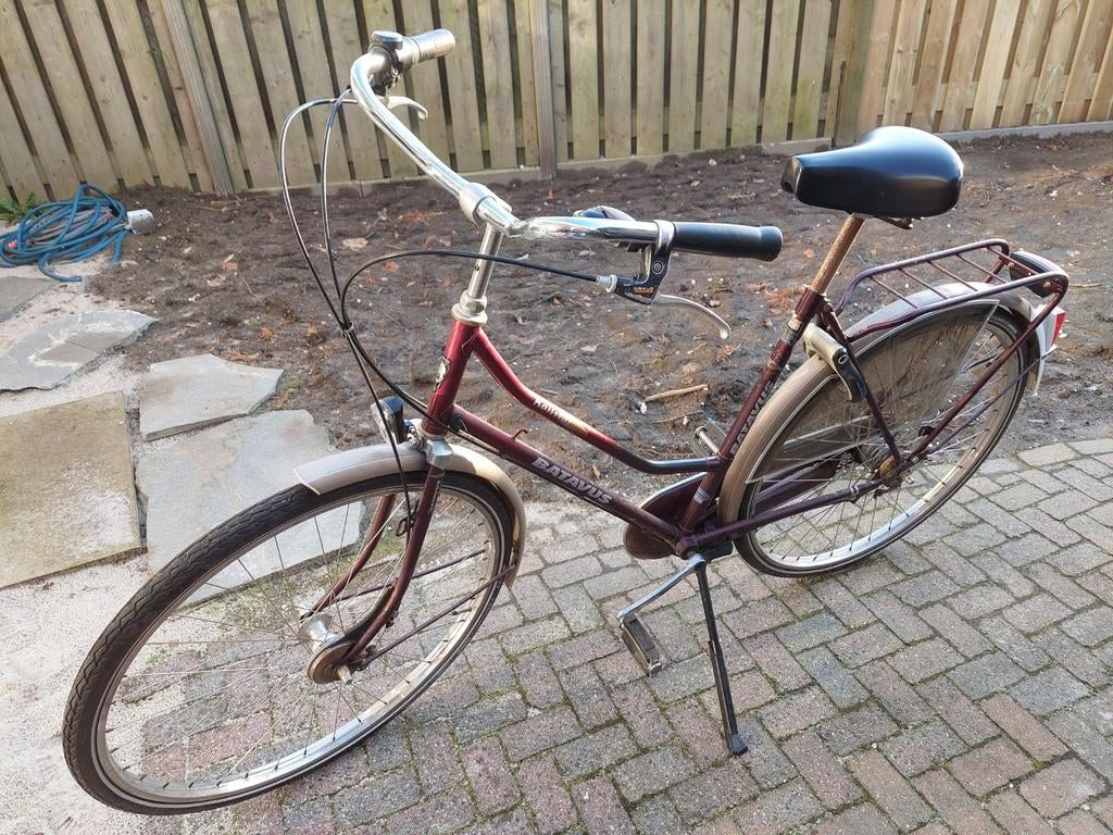 Batavus Railstar damesfiets, Fietsen en Brommers, Ophalen, Gebruikt, Batavus, Versnellingen