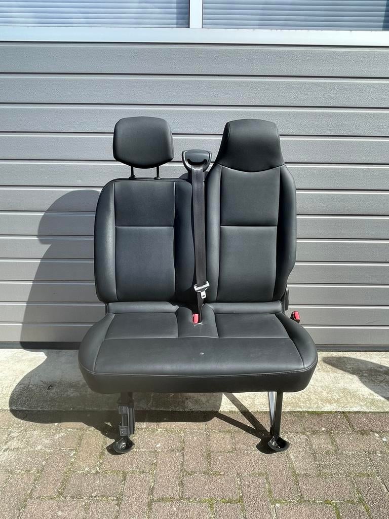 Renault Master Opel Movano Bijrijdersbank Bank Zetel Zwart, Auto-onderdelen, Interieur en Bekleding, Ophalen, Renault